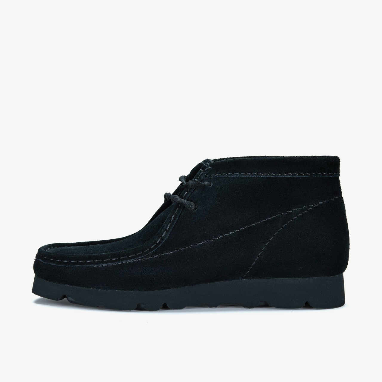 Men Wallabee Boot PAF Black Suede