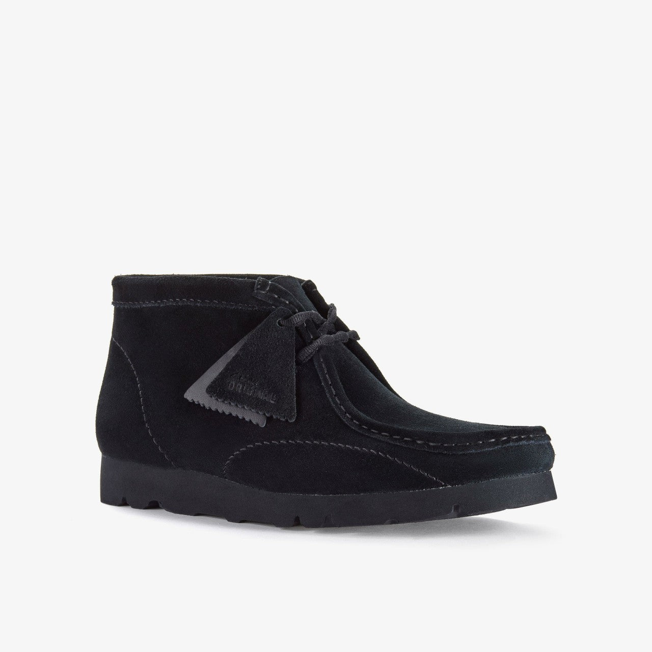 Men Wallabee Boot PAF Black Suede
