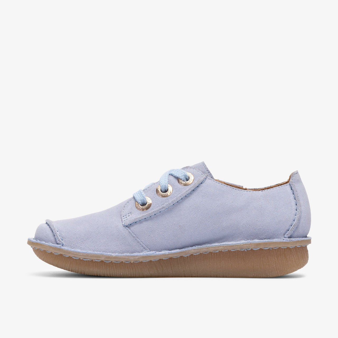 Women Funny Dream Light Blue Suede