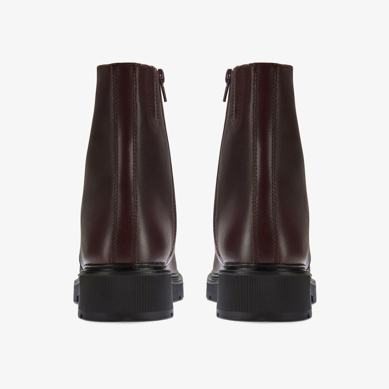 Women Lauryl Zip Merlot Leather