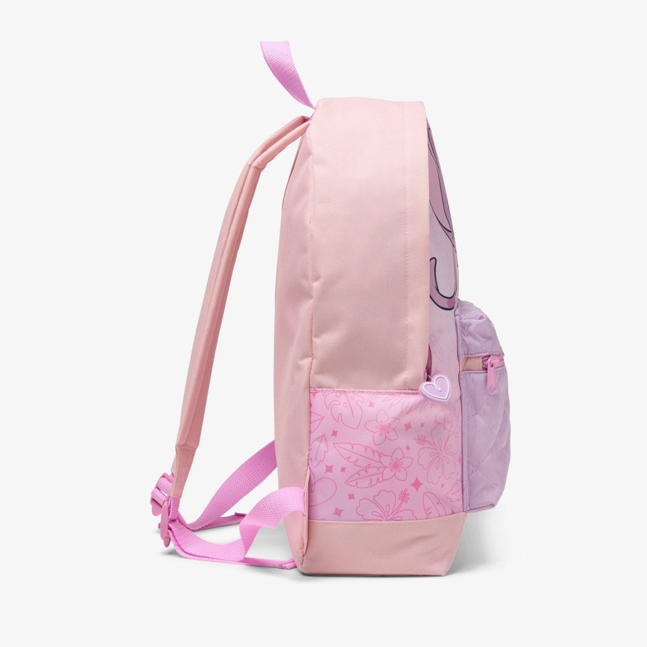 Kids Angel Quilt Backpack Pink