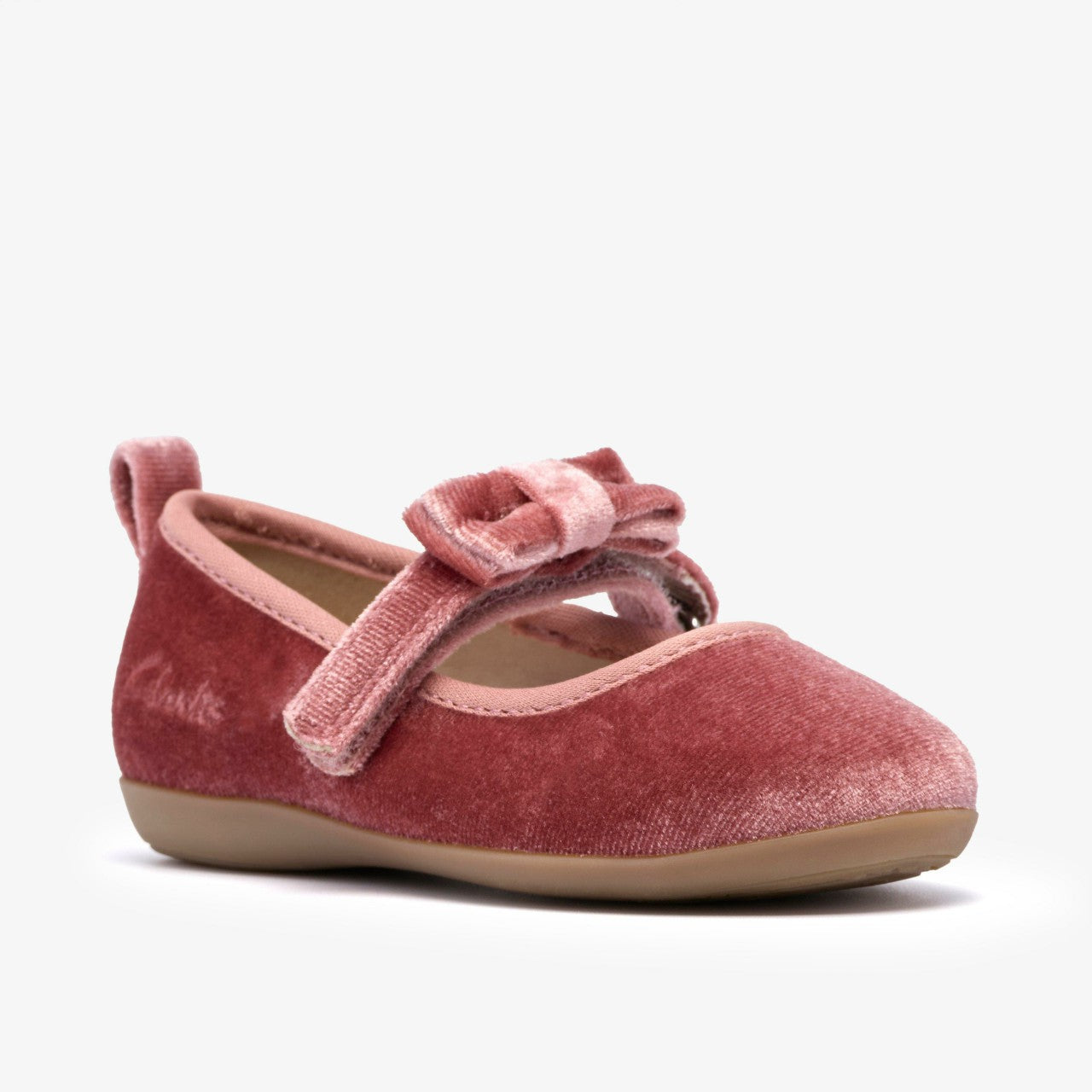 Kids Charm Bow Toddler Dusty Pink