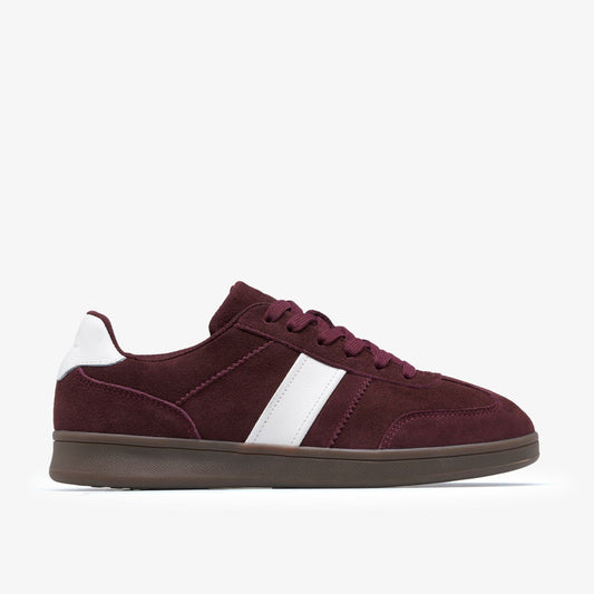Women Seco Speed Burgundy Suede