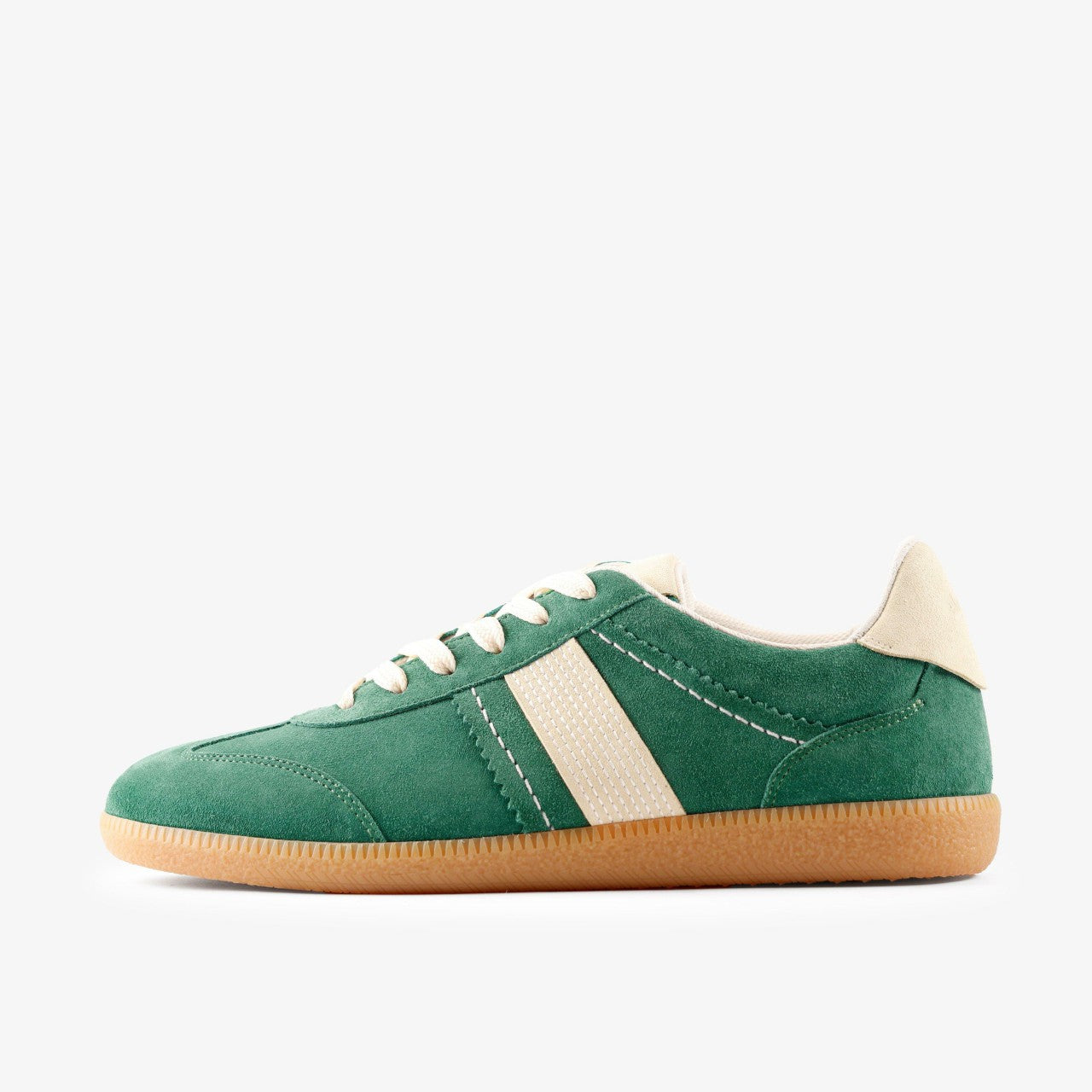 Women Stara Walk Dark Green Suede