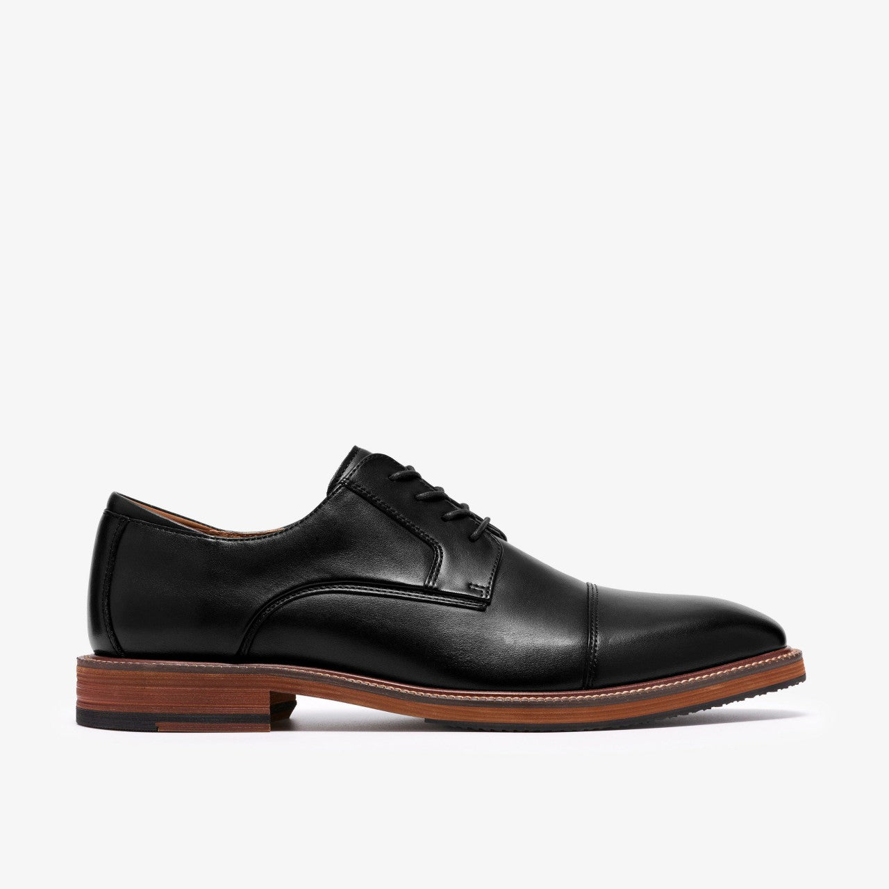Men Craft Emile Black Leather