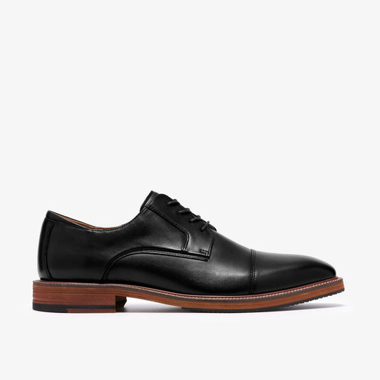 Men Craft Emile Black Leather