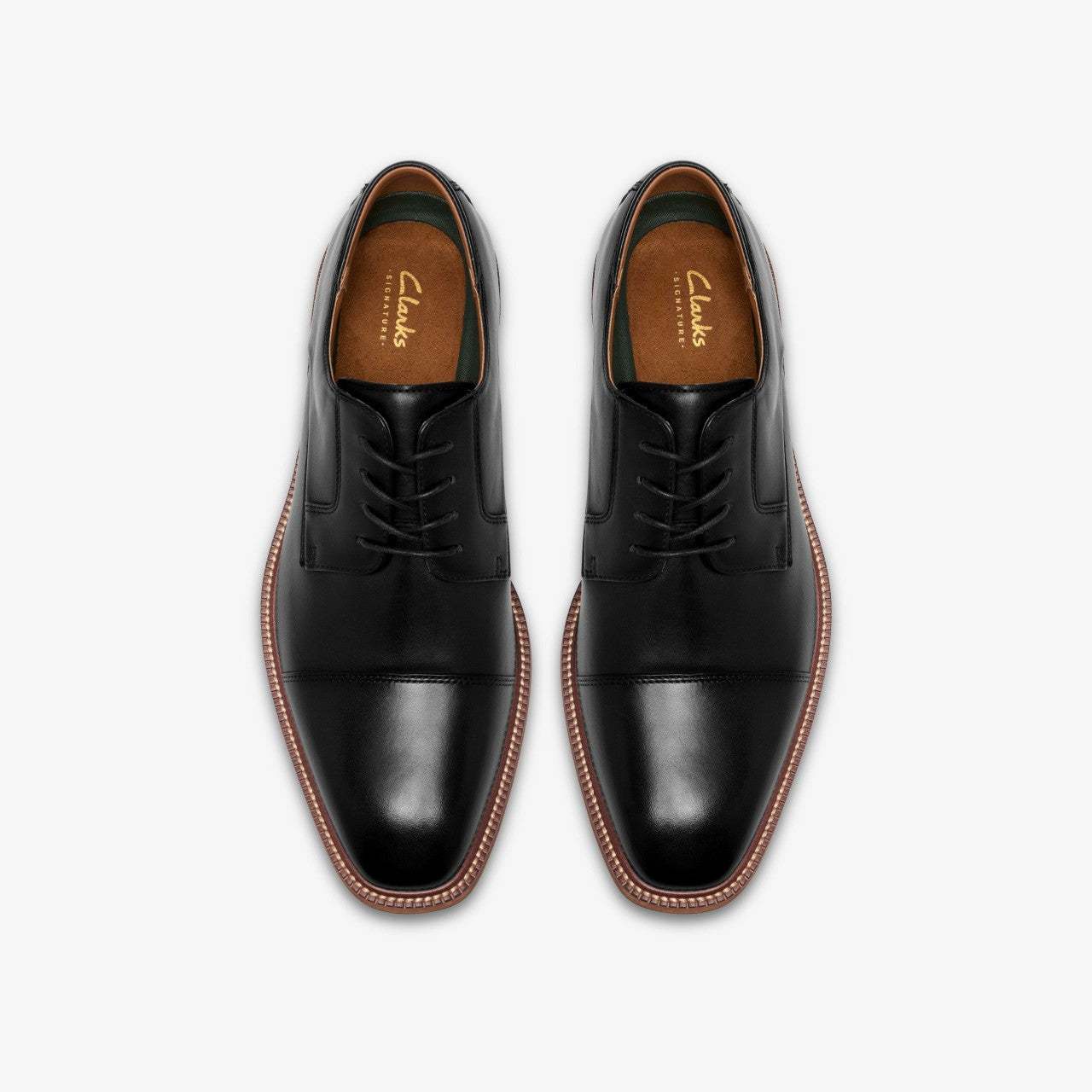 Men Craft Emile Black Leather
