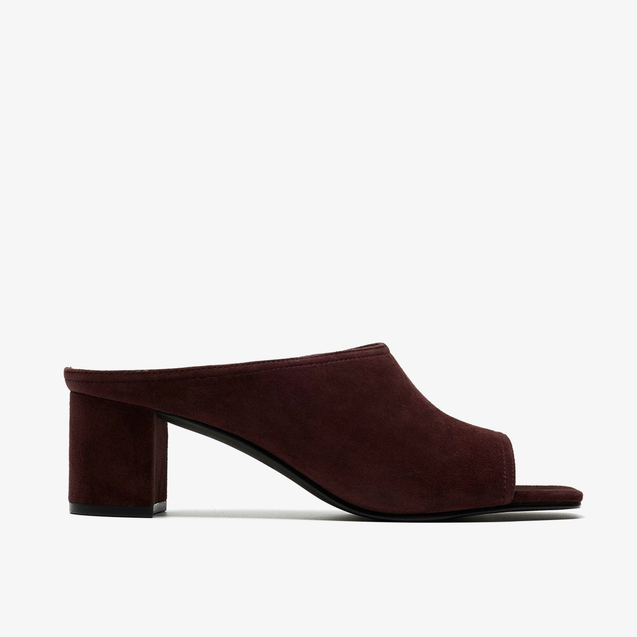 Women Siray Mule Dark Brown Suede