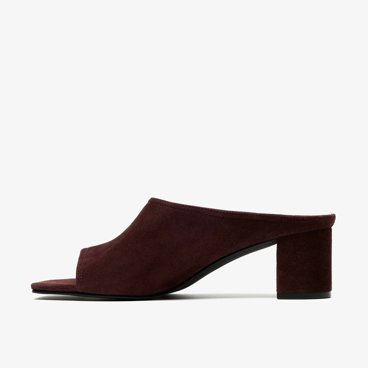 Women Siray Mule Dark Brown Suede