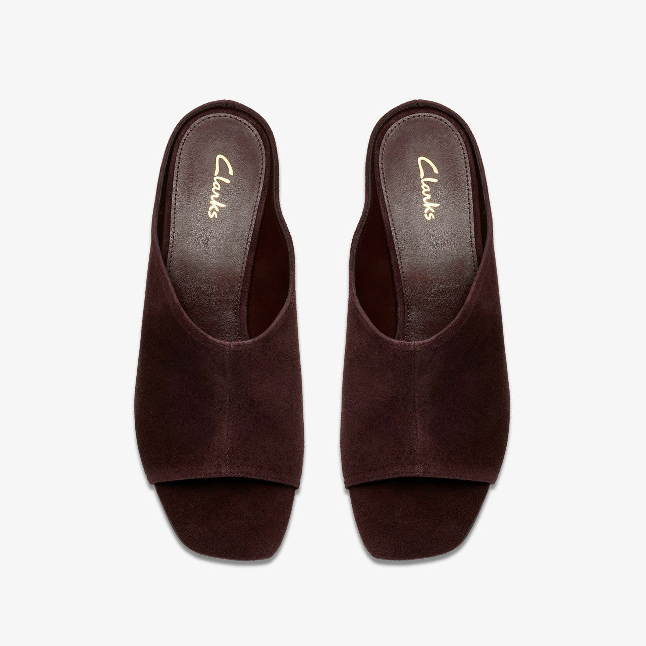 Women Siray Mule Dark Brown Suede
