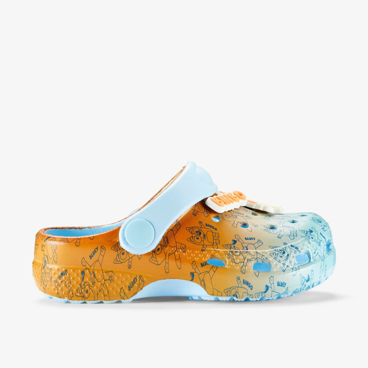 Kids Bluey Fade Clog Kid Blue Combination