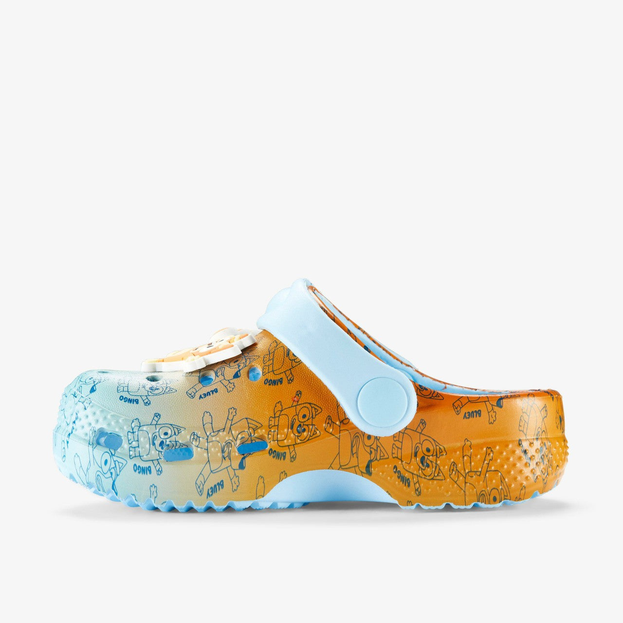 Kids Bluey Fade Clog Kid Blue Combination
