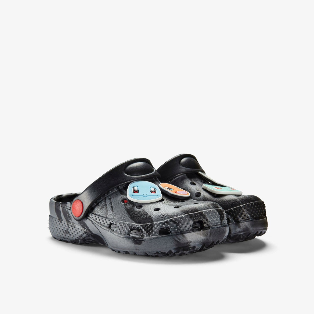 Kids Poke Badge Clog Kid Grey Combination