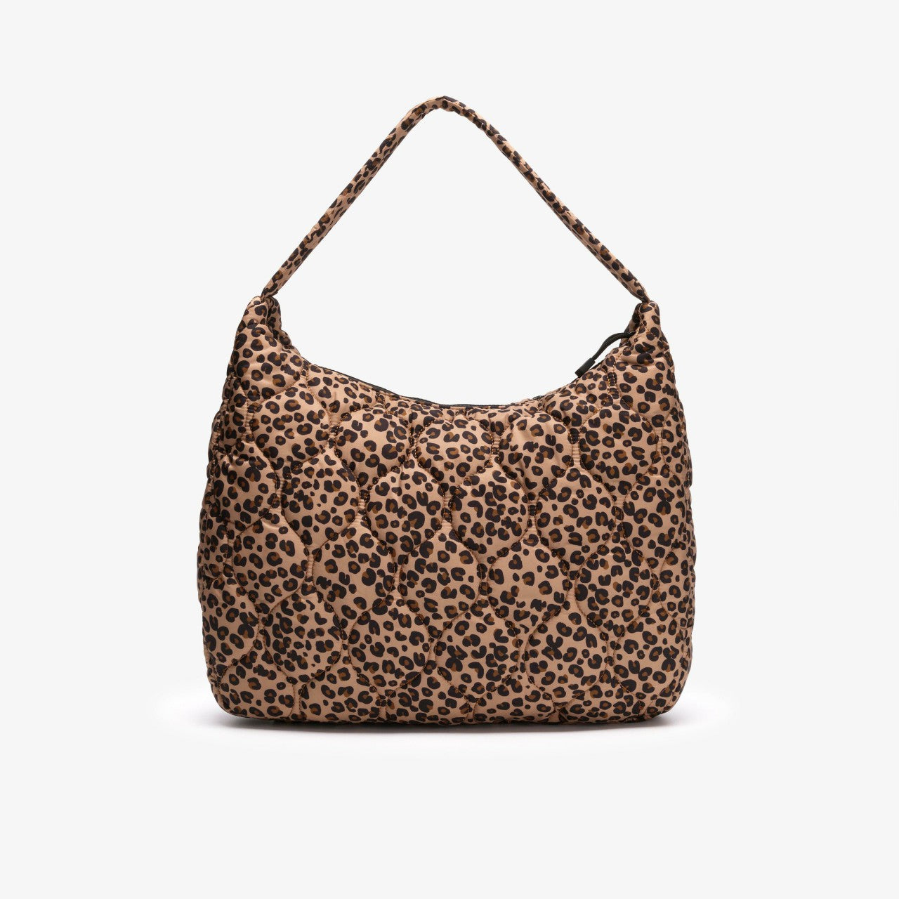 Women Quilted Tote Leopard Print