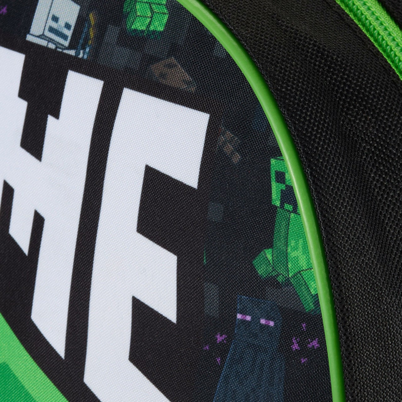 Kids Minecraft GO Backpack Black/Green