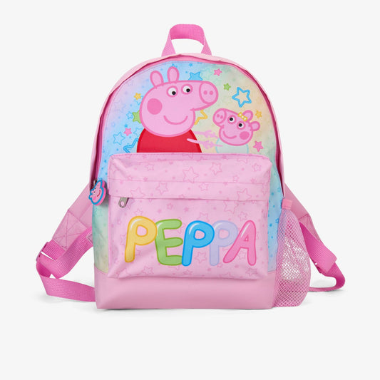 Kids Peppa Bubble Backpack Pink Combination