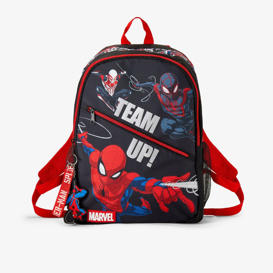 Kids Spider Team Up Backpack Black/Red