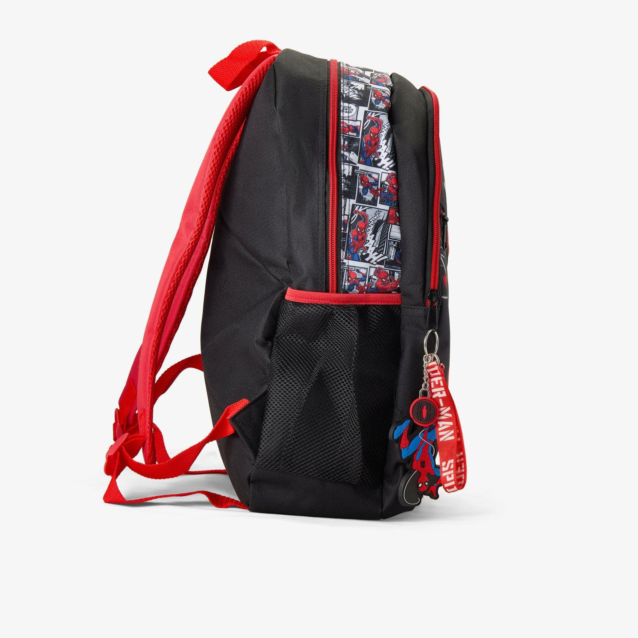 Kids Spider Team Up Backpack Black/Red