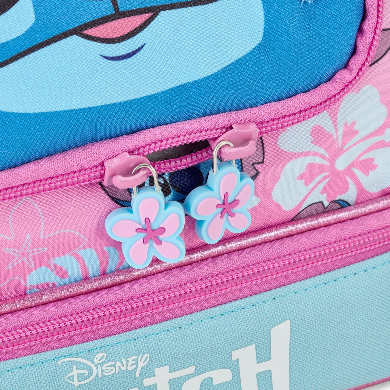 Kids Stitch Ears Lunch Pink Combination