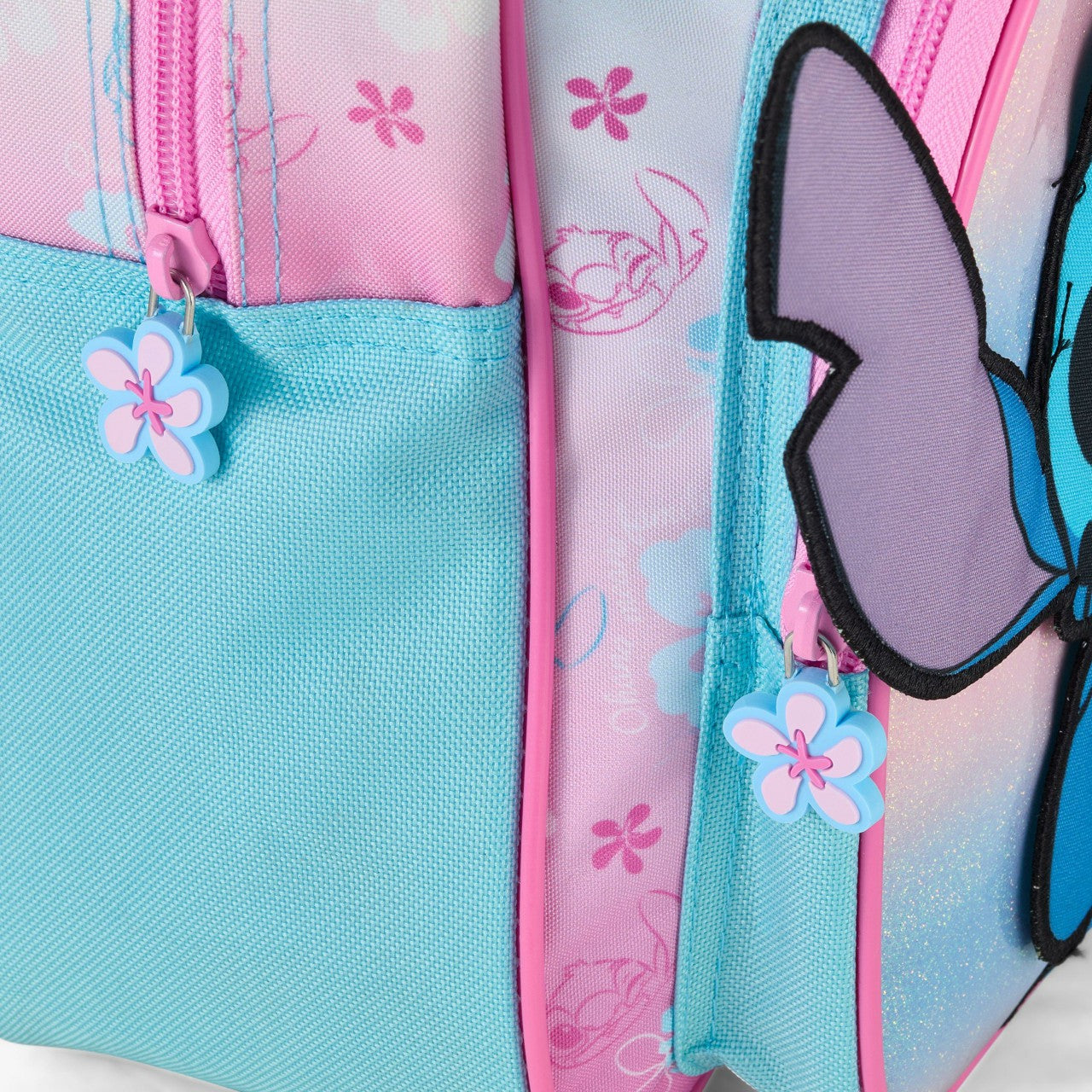 Kids Stitch Ears Backpack Pink Combination