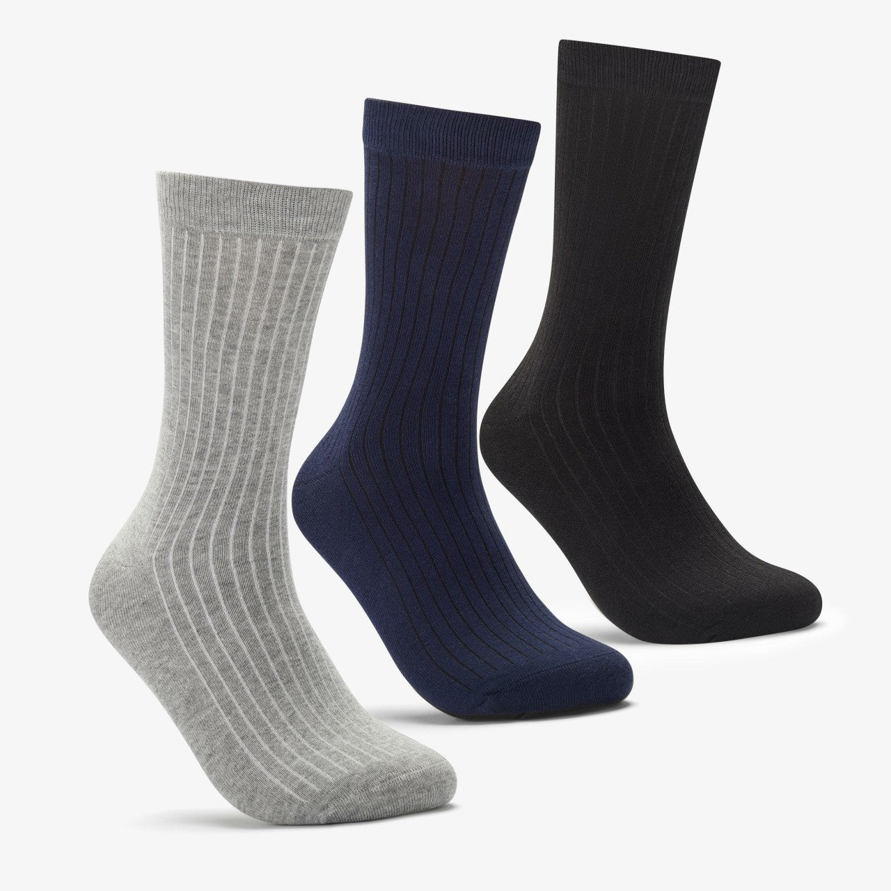 Men Socks 3 Pack Size 6-11 Mutlicolour Black Multicolour