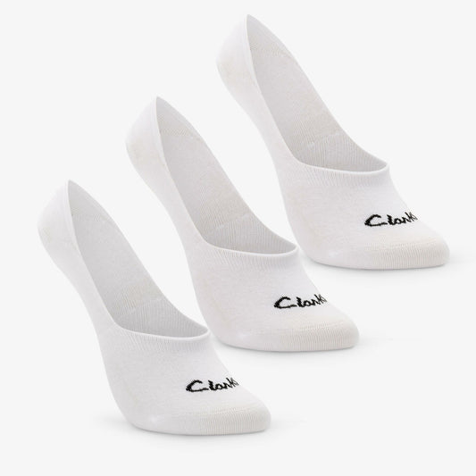 Women Sock Liners 3 Pack Size 2-8 White