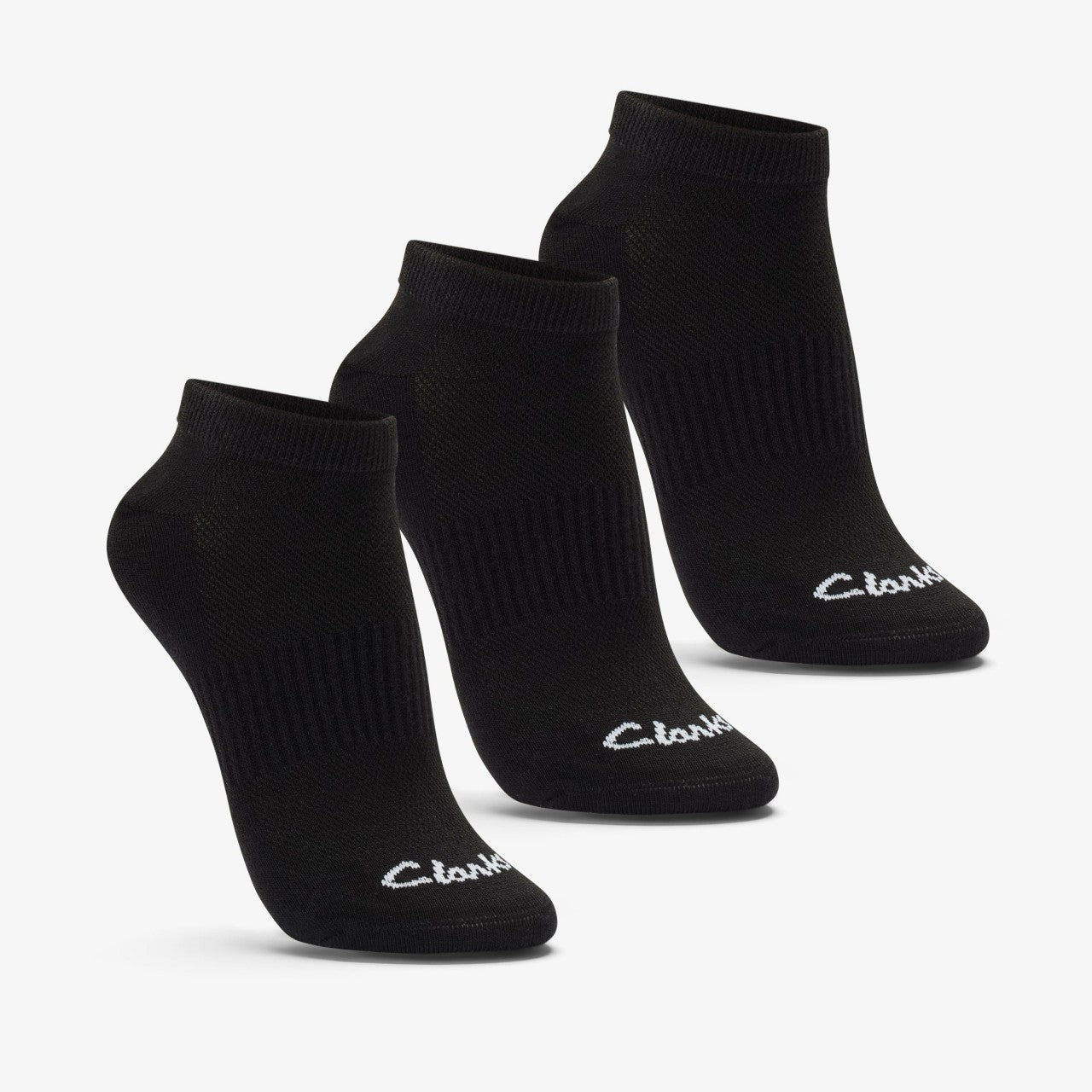 Women Ankle Socks 3 Pack Size 2-8 Black Black