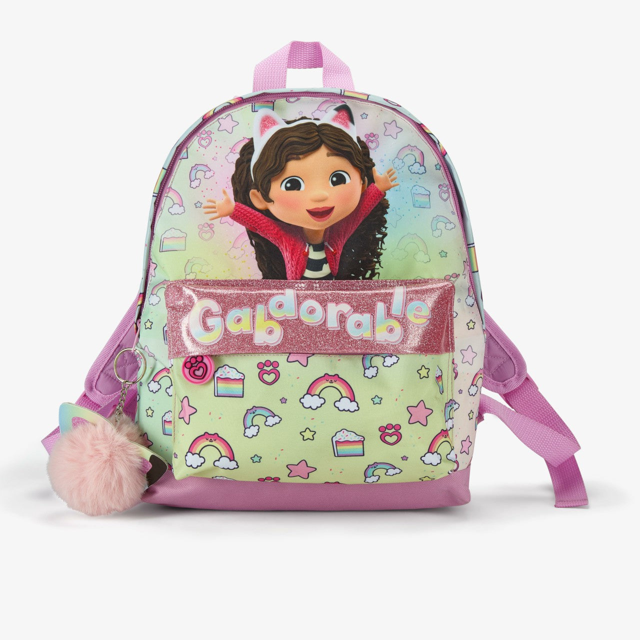 Kids Gabby Rainbow Backpack Pink Combination