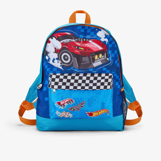 Kids Hot Wheels Backpack Blue Combination