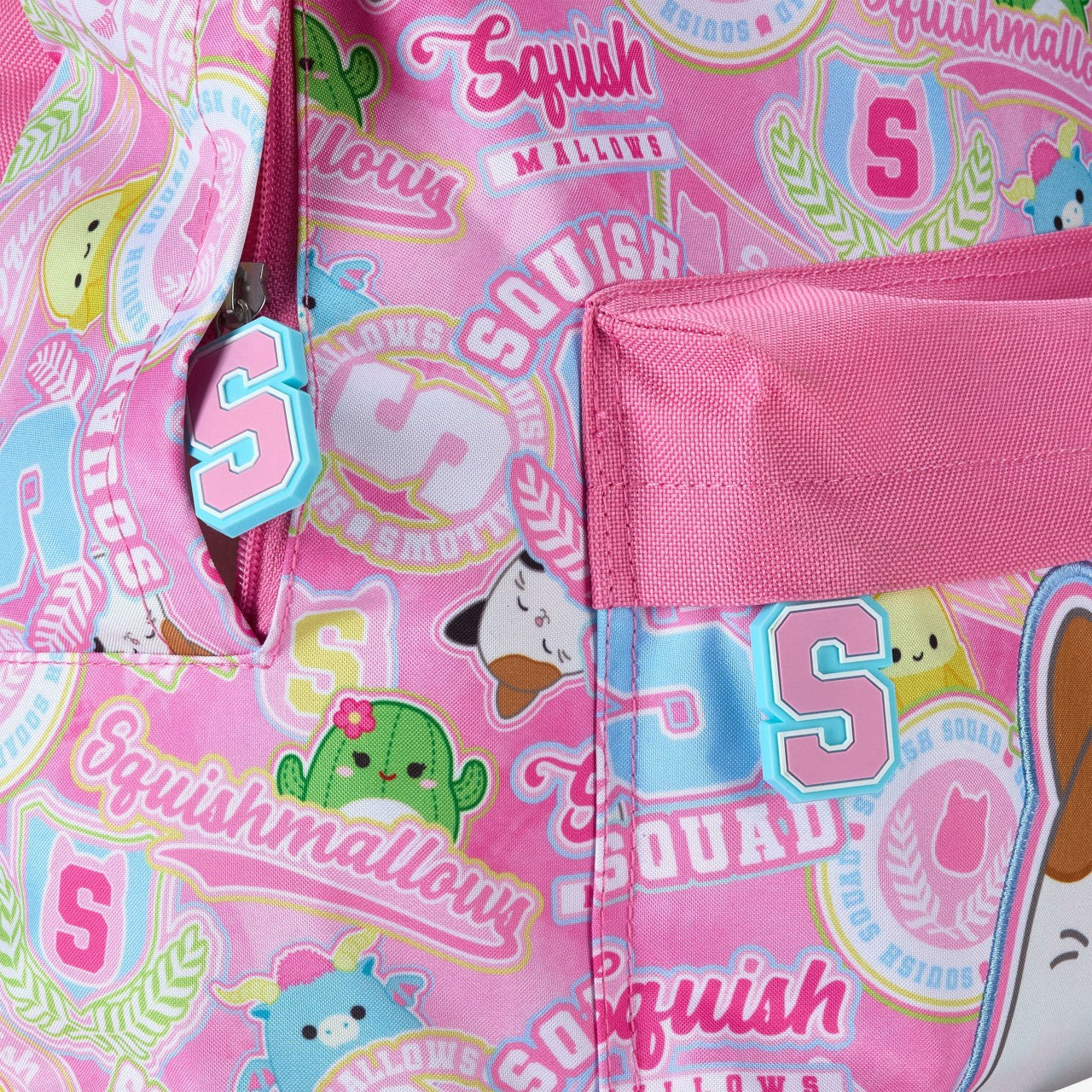 Kids Squashmallow Backpack Pink Combination