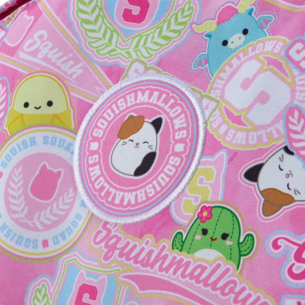 Kids Squashmallow Backpack Pink Combination